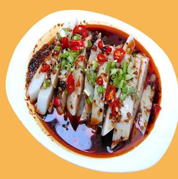 延安特色美食（地道必吃）-碗托（荞麦凉粉）
